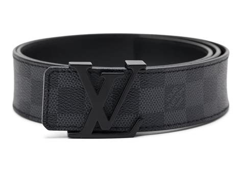 lv riem heren zwart|Men's Designer Belts: Luxury LV Buckles, Leather Belts.